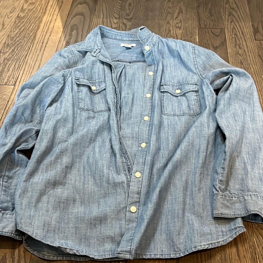 Chambray button down.